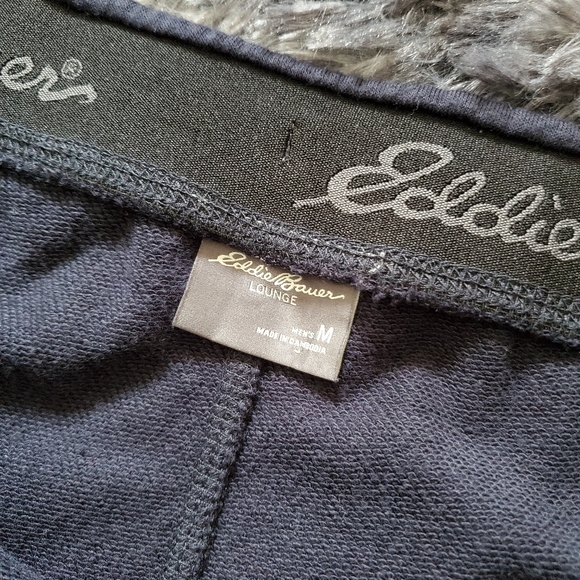 EDDIE BAUER lounge drawstring zip pocket M - Picture 3 of 6